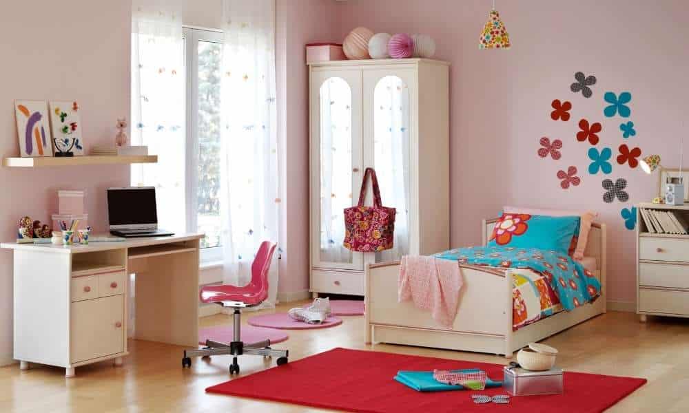 Toddler Girl Bedroom Wall Stickers