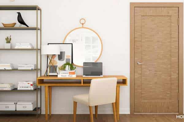 Adding a Bookshelf Beside the Desk