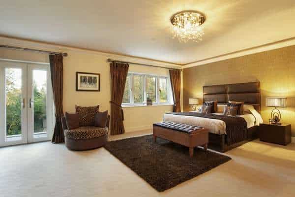 Brown in Best colour Carpet for Bedrooms