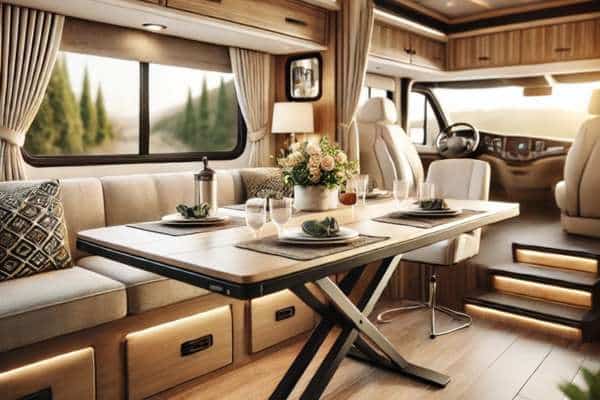 Innovative Ideas for Modern RV Dining Tables