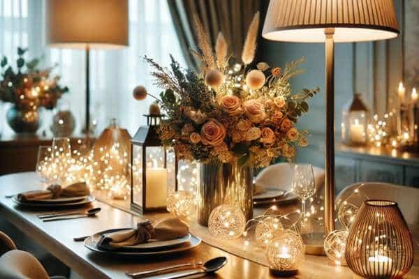 Incorporating Lighting into Dining Table Décor