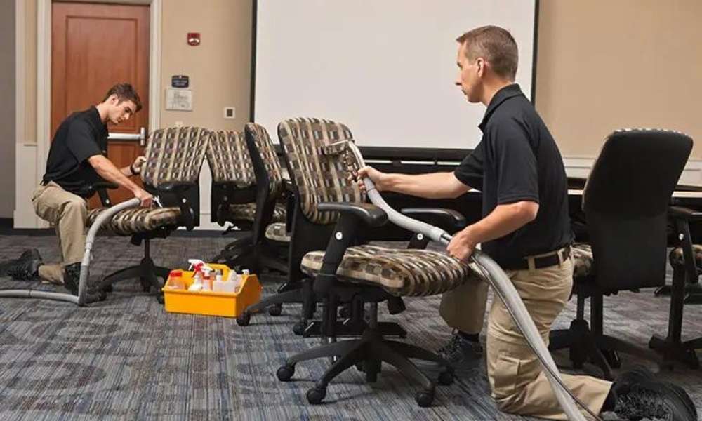 Cleaning dining chairs requires several steps