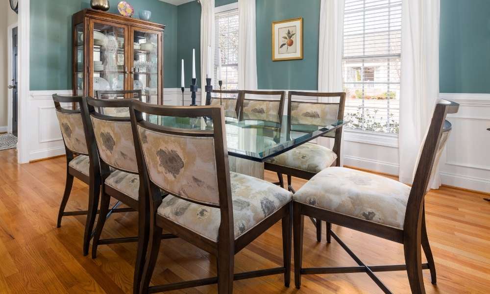 Protective Clean Dining Room Chairs