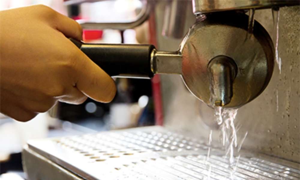 Wash With Water  Espresso Machine