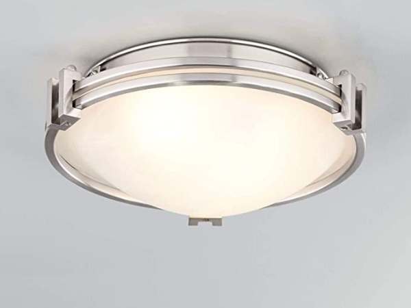 Deco Modern Close to Ceiling Light in Small Bathroom Ceiling Lighting Ideas