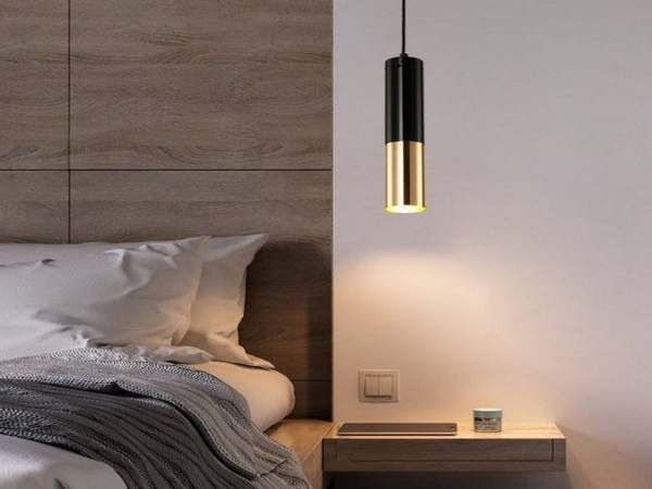 Gold Bedroom Pendant Light