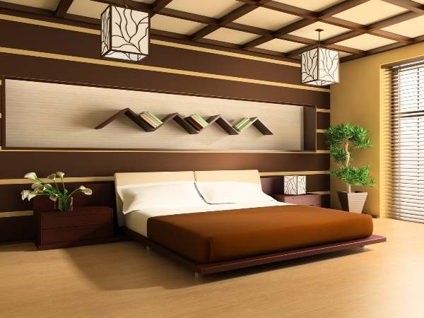 Gold Bedroom Wall Shelf