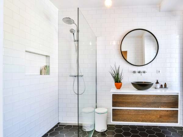 Rustic Bathroom Mirror 