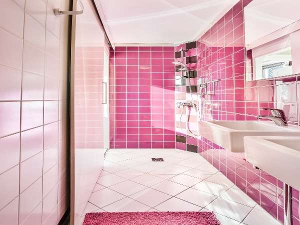 The Tile bathroom