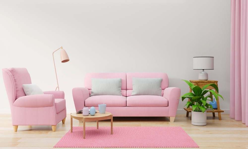 Velvet Square Arm Couch