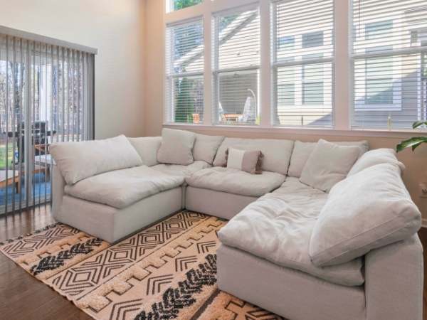 Area Rug Under A Sectional Sofa