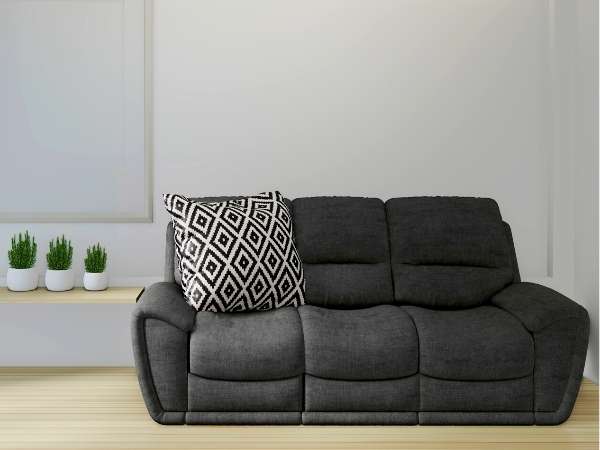Neutrals Black Sofa