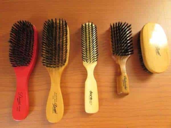 Use A Soft Bristle Brush