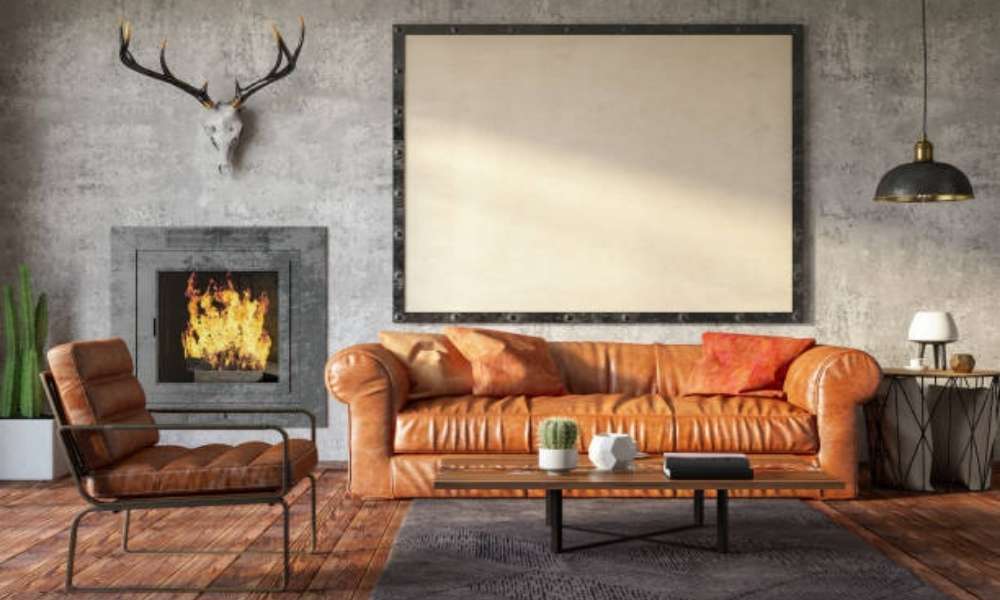 What Colour Goes With Brown Leather Sofa