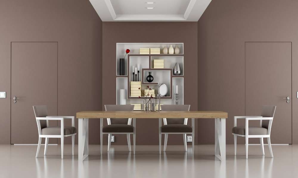 Brown Dining room