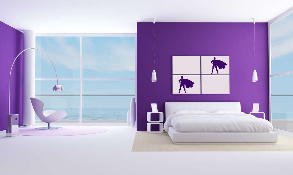 Creative With Paint For Marvel Bedroom Ideas