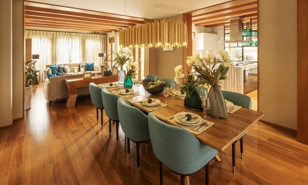 Dining Room Wooden Floor