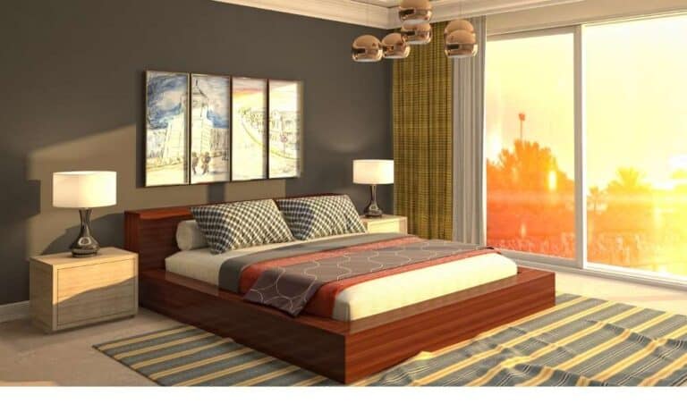 How To Place Rug In Bedroom - HomeEPlanner