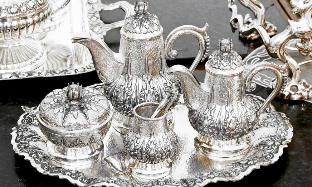 Silver Serving Tray