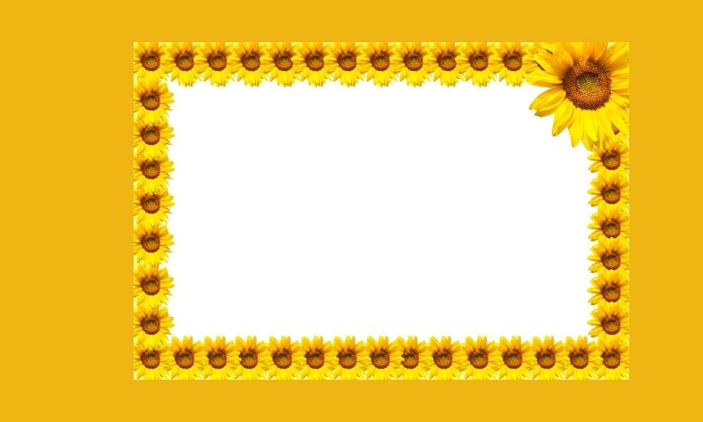 Sunflower Photo Frame