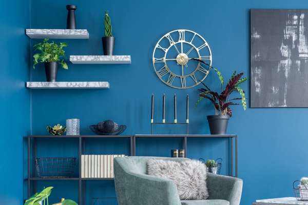 DIY Project For Living Room Wall Clock Decor Ideas