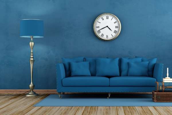 Measure Space to Living Room Wall Clock Decor Ideas
