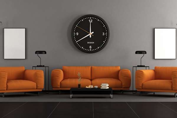 Living Room Wall Clock Decor Ideas
