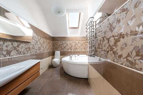 Choose The Right Tiles for Brown Bathroom Decor Ideas