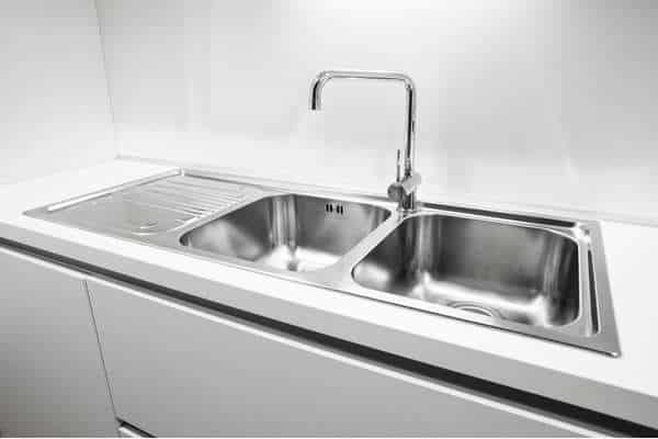 Double Basin for Corner Kitchen Sink Ideas
