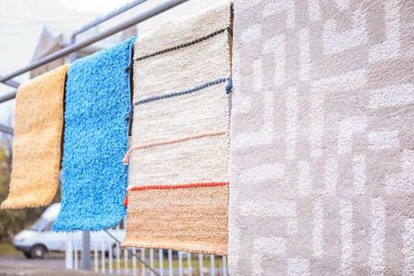 Dry to Clean Outdoor Rug
