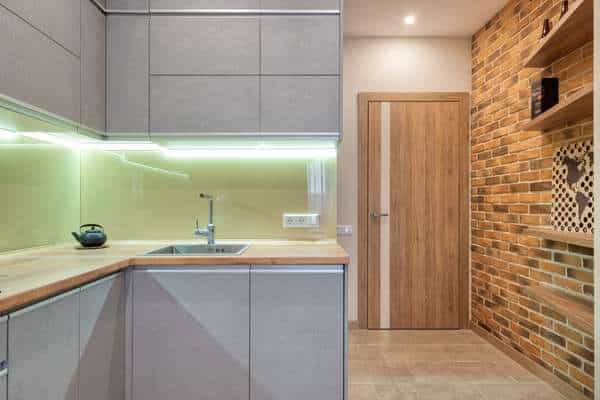 Emphasize Natural Light for Corner Kitchen Sink Ideas