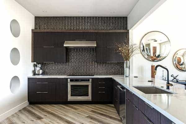 Geometric Patterns for Kitchen Accent Wall ideas