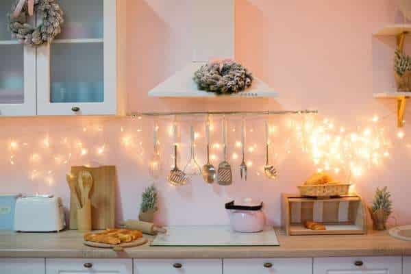 Light Some Candles for Small Kitchen Lighting Ideas