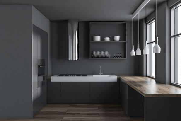 The Minimalist Round Kitchen for Corner Kitchen Sink Ideas