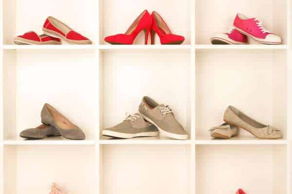 Wall-Mounted Shoe Rack