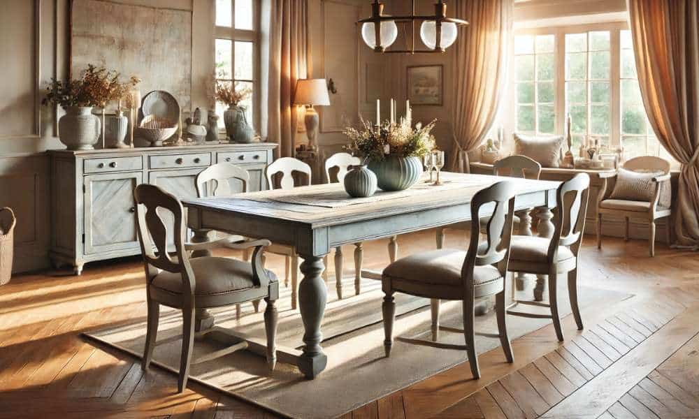 Chalk Paint Dining Room Table Ideas