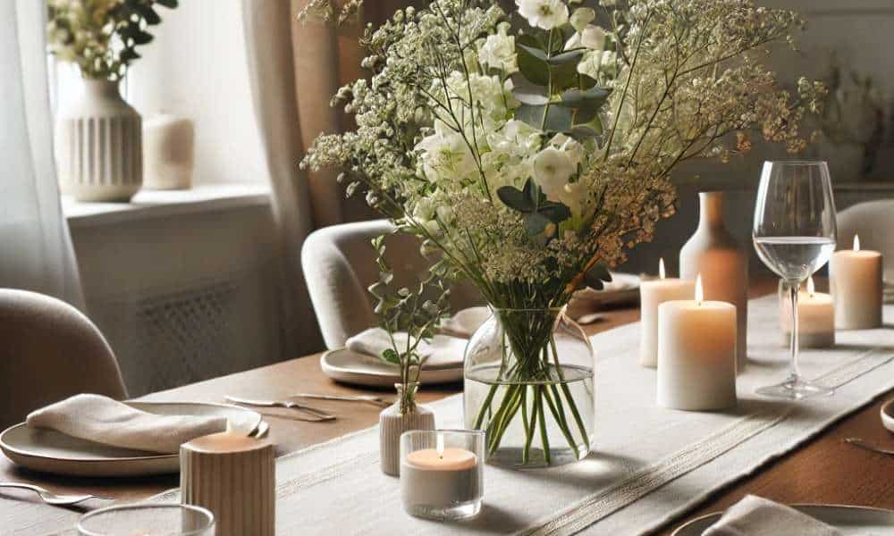 Simple Dining Table Centerpiece Ideas