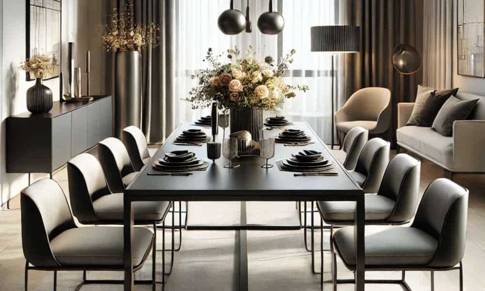 Black Dining Table Ideas