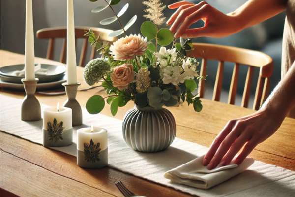 Maintaining and Refreshing Your Centerpiece for Small Dining Table Centerpiece