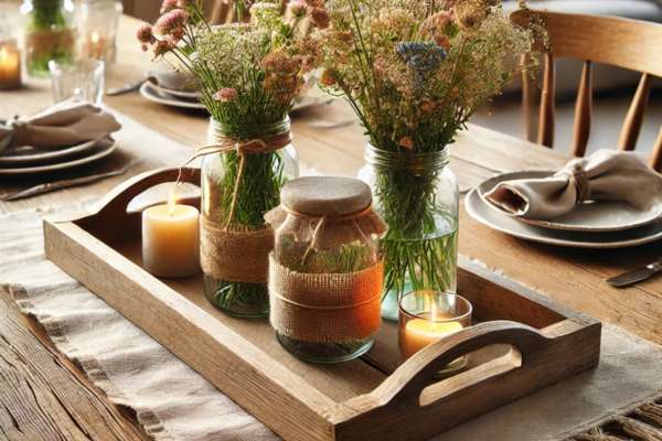 Rustic and Farmhouse Centerpiece Designs