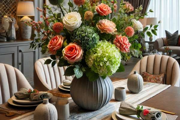 Using Artificial Flowers and Plants