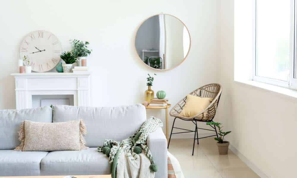 Where To Put Mirror In Living Room