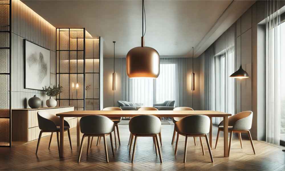 How High To Hang Light Over Dining Room Table