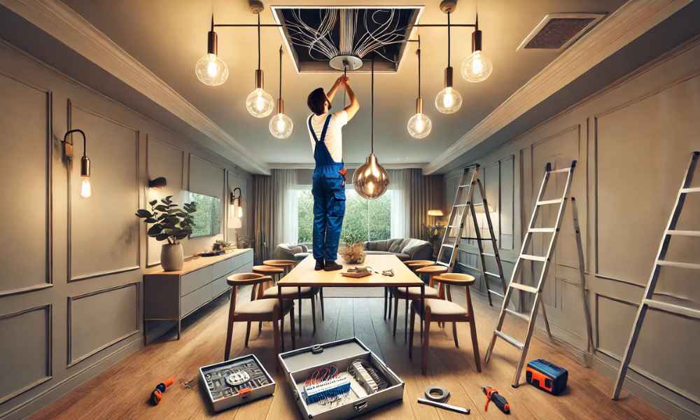 How To Install A Dining Room Light Fixture