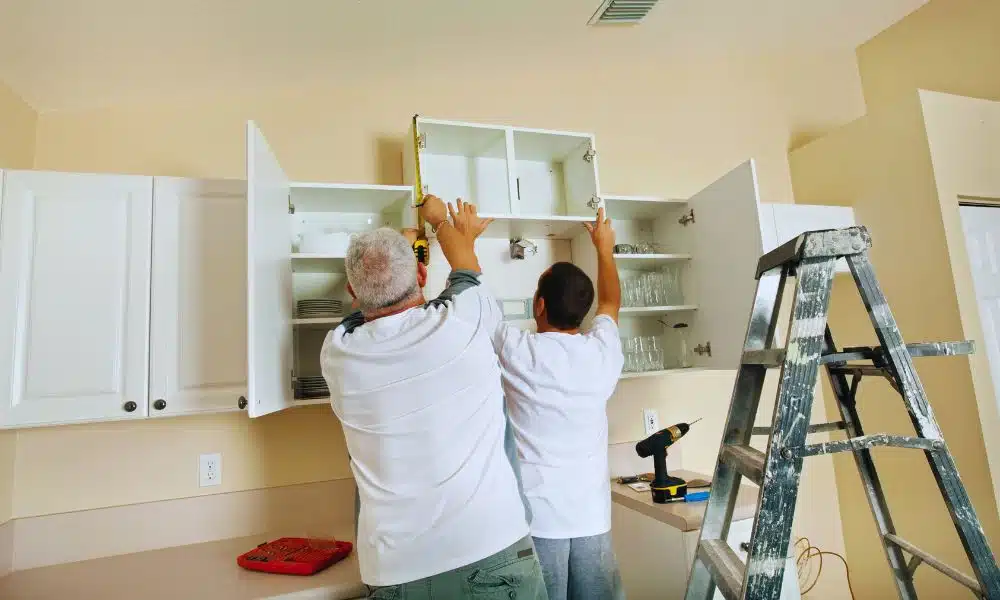 How High To Hang Upper Cabinets