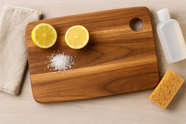 Deep Clean with Lemon and Salt