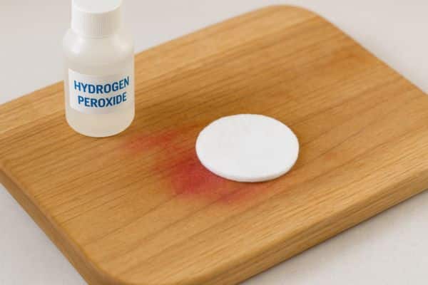 Hydrogen Peroxide (For Deeper or Older Stains)