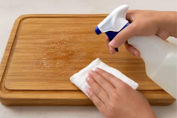 Sanitize the Cutting Board