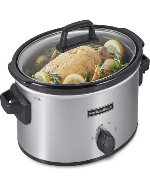 03. Hamilton Beach 6-Quart Slow Cooker 