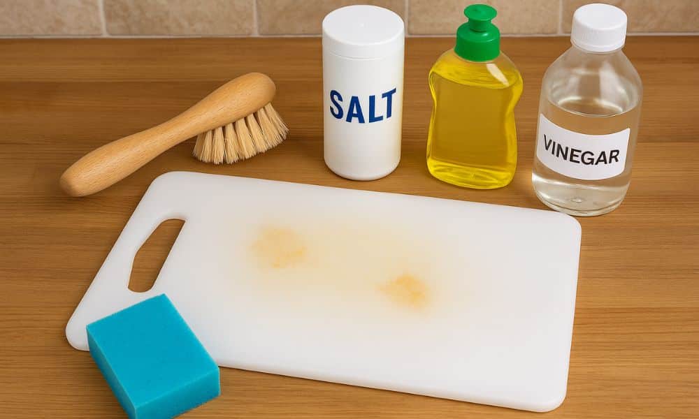 How Do You Clean White Plastic Cutting Boards